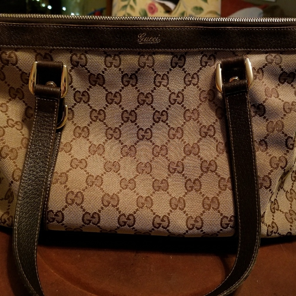 Vintage Gucci Abbey tote bag